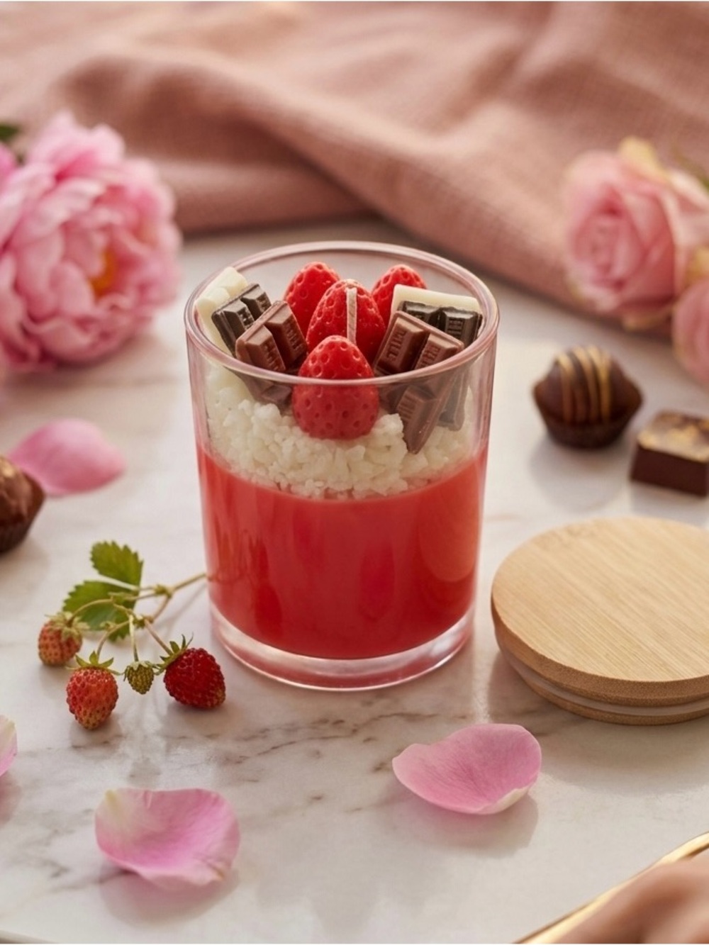 Midnight Magnolia: The Ultimate 🍓& Chocolate 🍫 Sensation💋